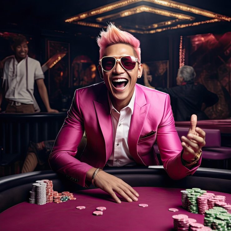 Studio JILI dengan dealer profesional dan kamera multi-sudut di platform 53 2d